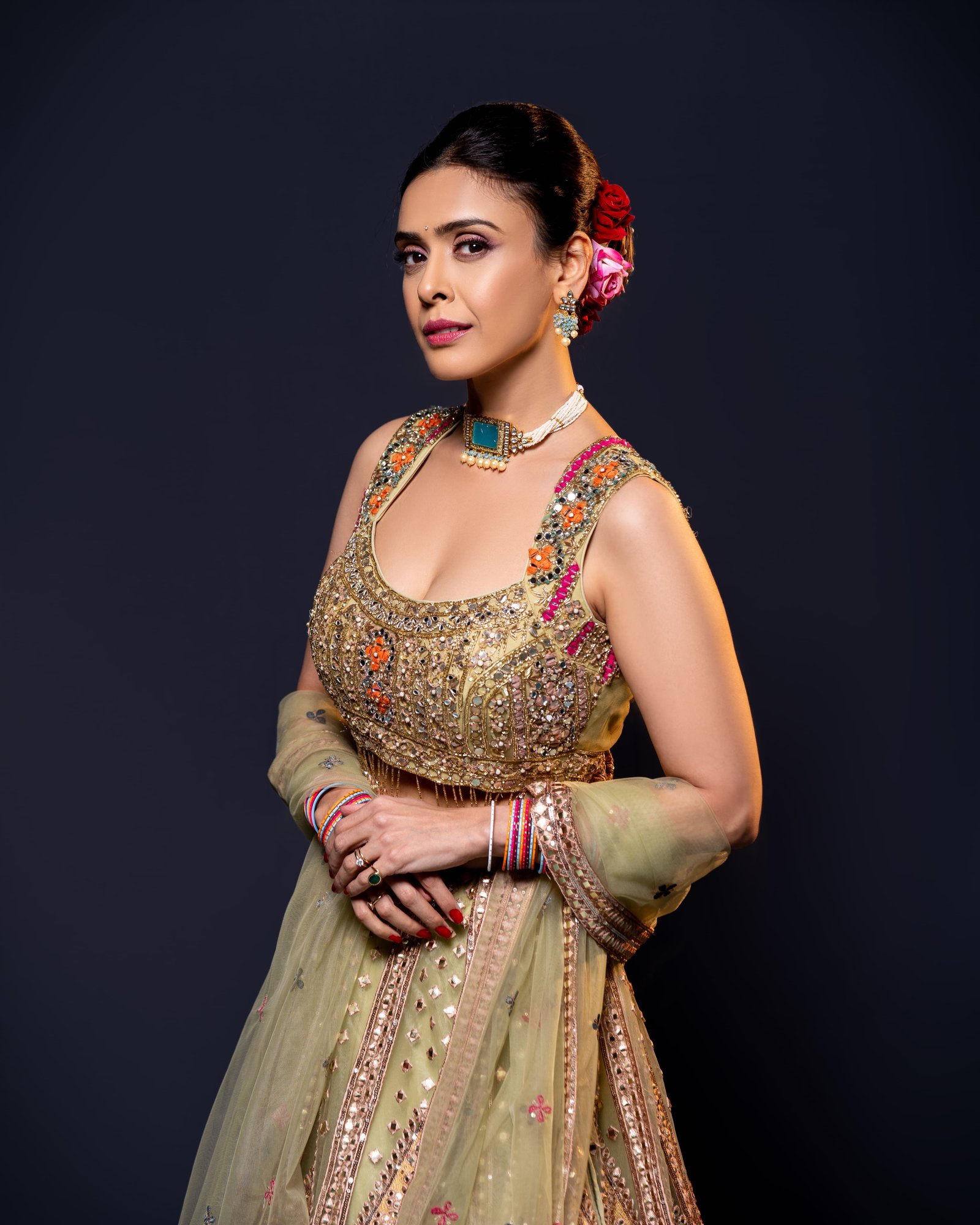 Celebrity wearing Raagwaas couture