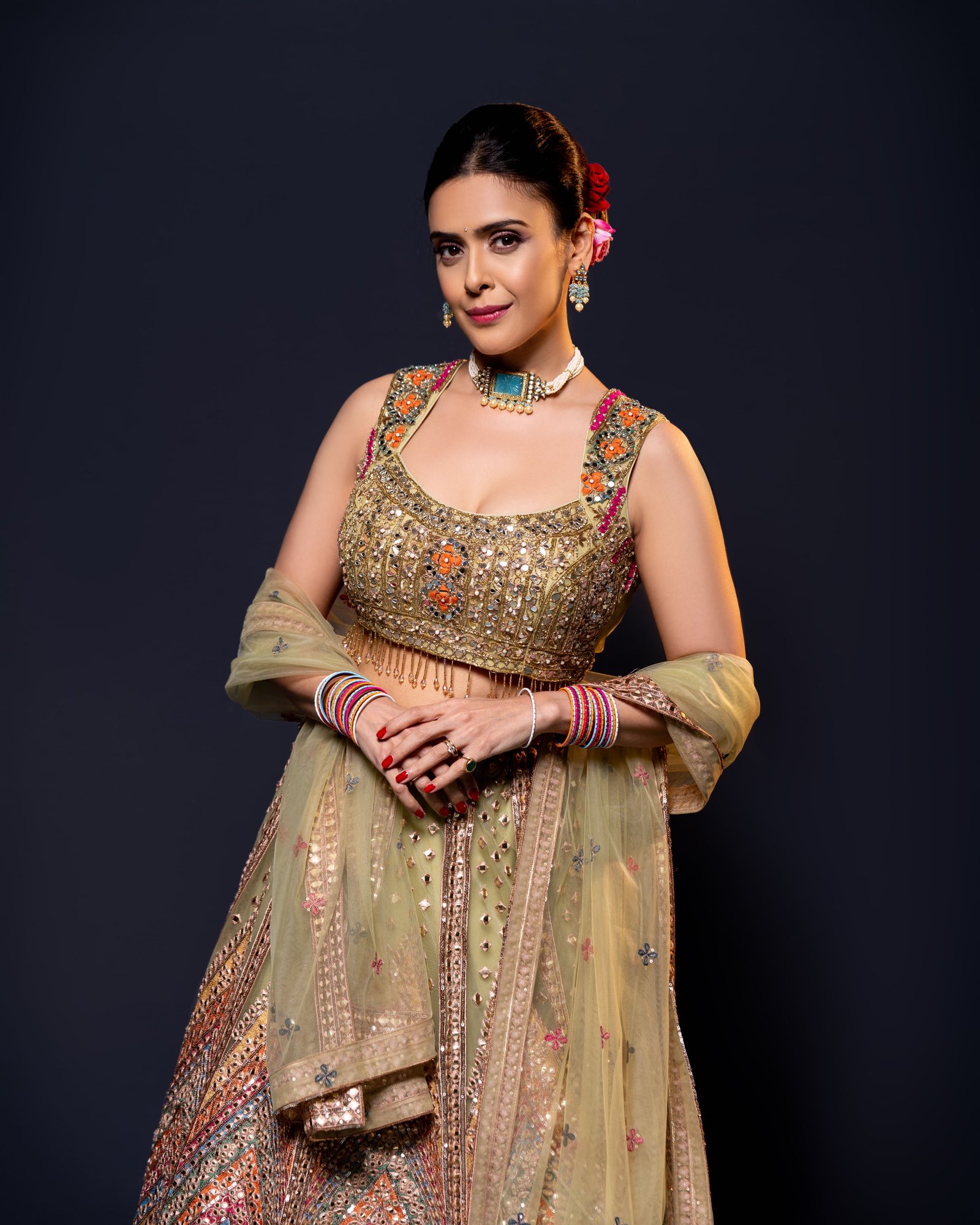 Celebrity wearing Raagwaas couture